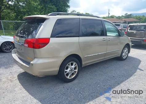 2004 Toyota Sienna Xle Limited из США, поврежденный, VIN 5TDBA22C84S017737